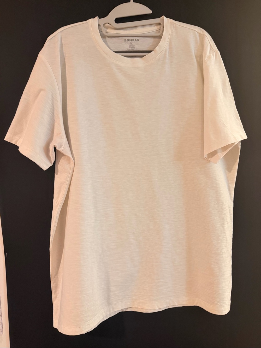 Bombas Men's Crewneck Tee in Cream